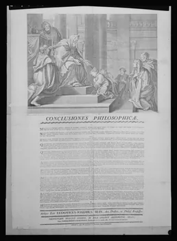 Pierre Soulier photographie Diplôme de thèse représentant la présentation au temple. Cuivre noir et blanc à Douai en août 1785 Ile-de-France, France 1958/7/1 Ph.1958.64.15  Photo Mucem