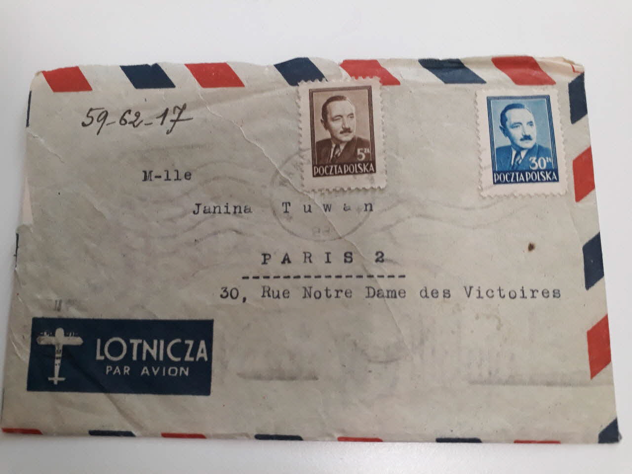 carte de Noël DMH1959.62.17 Photo MNHN / photo Mucem