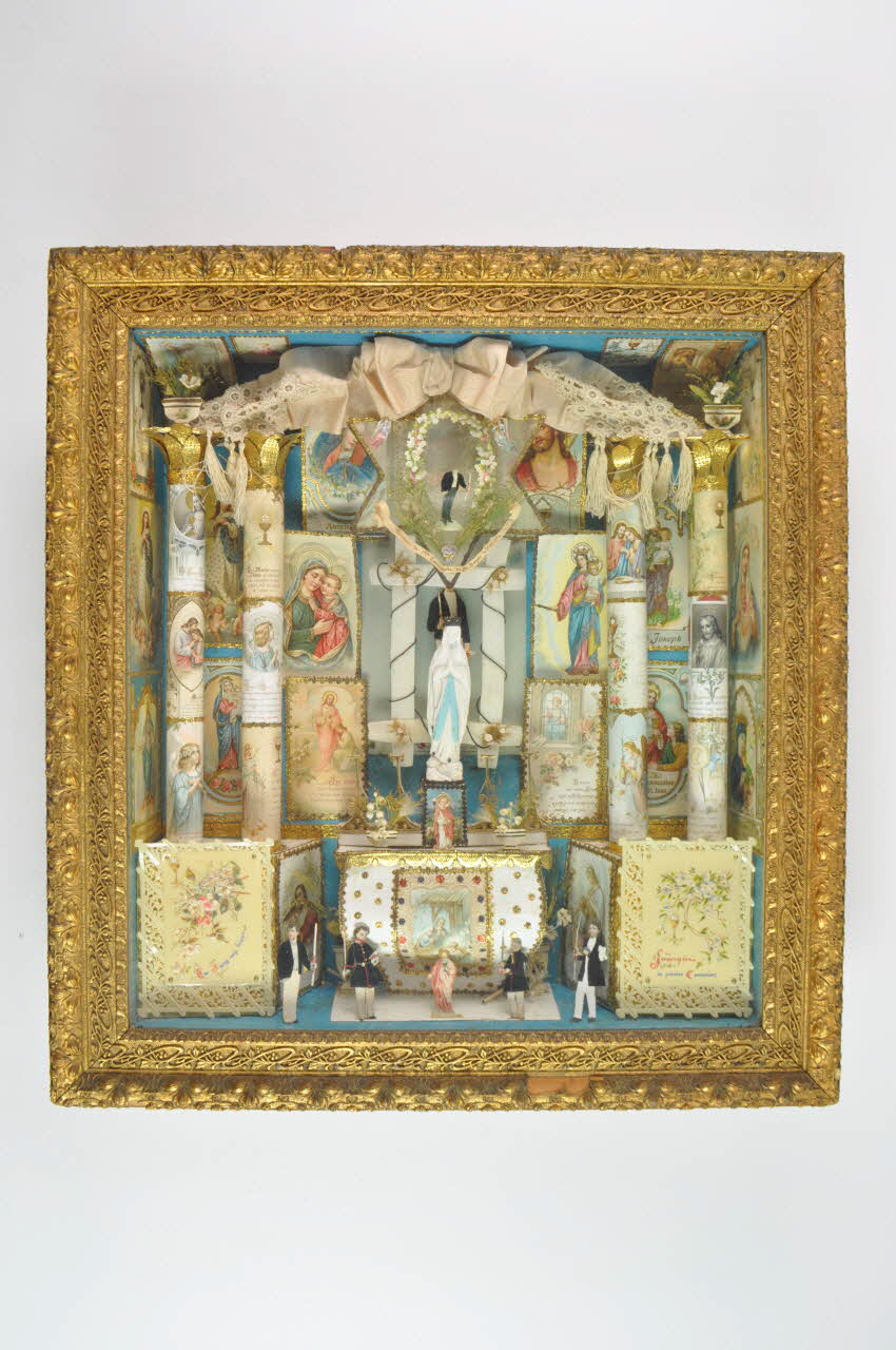 Jean Royer TABLEAU EN RELIEF 1894 1992.8.1 Photo Mucem