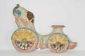 SUJET DE MANEGE : GONDOLE Pays de la Loire, France 1897 1996.19.1 Photo Mucem