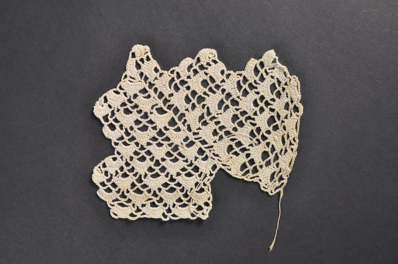 échantillon de dentelle Île-de-France, France 1901 1994.42.1.7 Photo Mucem