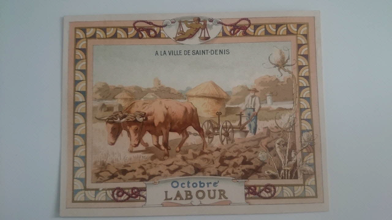 Herold; carte réclame chromo Paris 1895-1914 1995.1.569.10 Photo