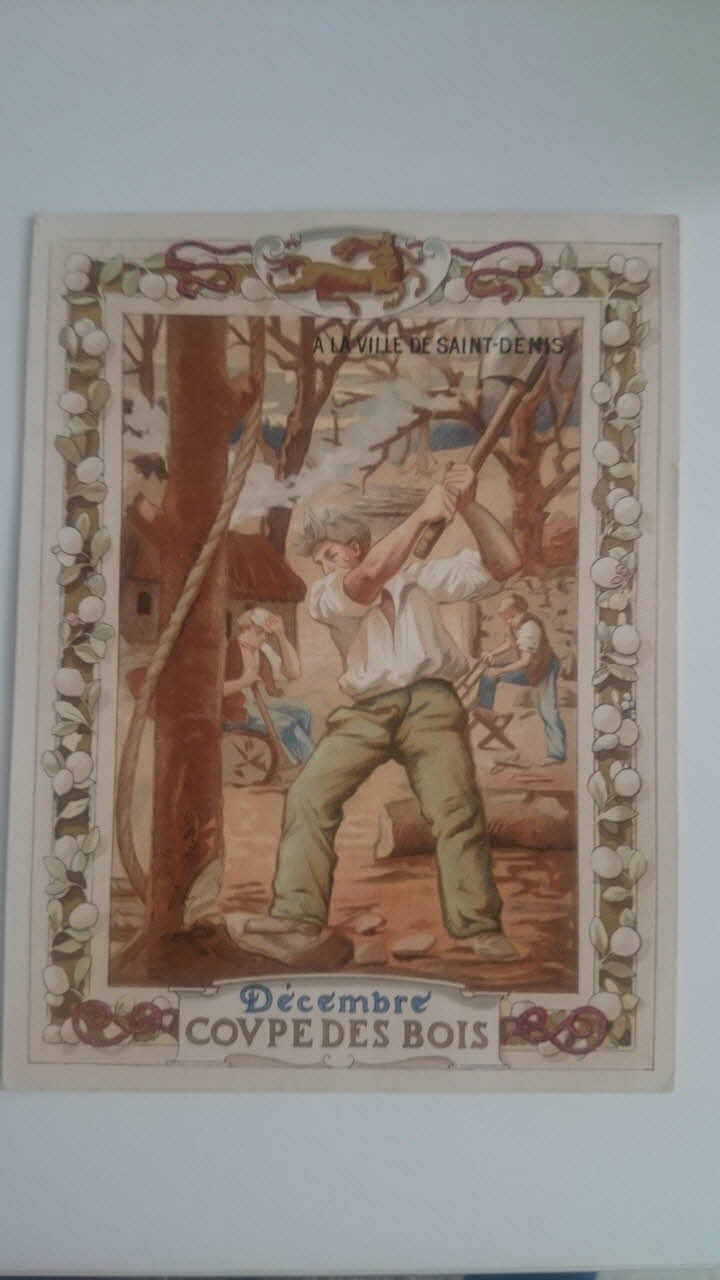 Herold; carte réclame chromo Paris 1895-1914 1995.1.569.12 Photo