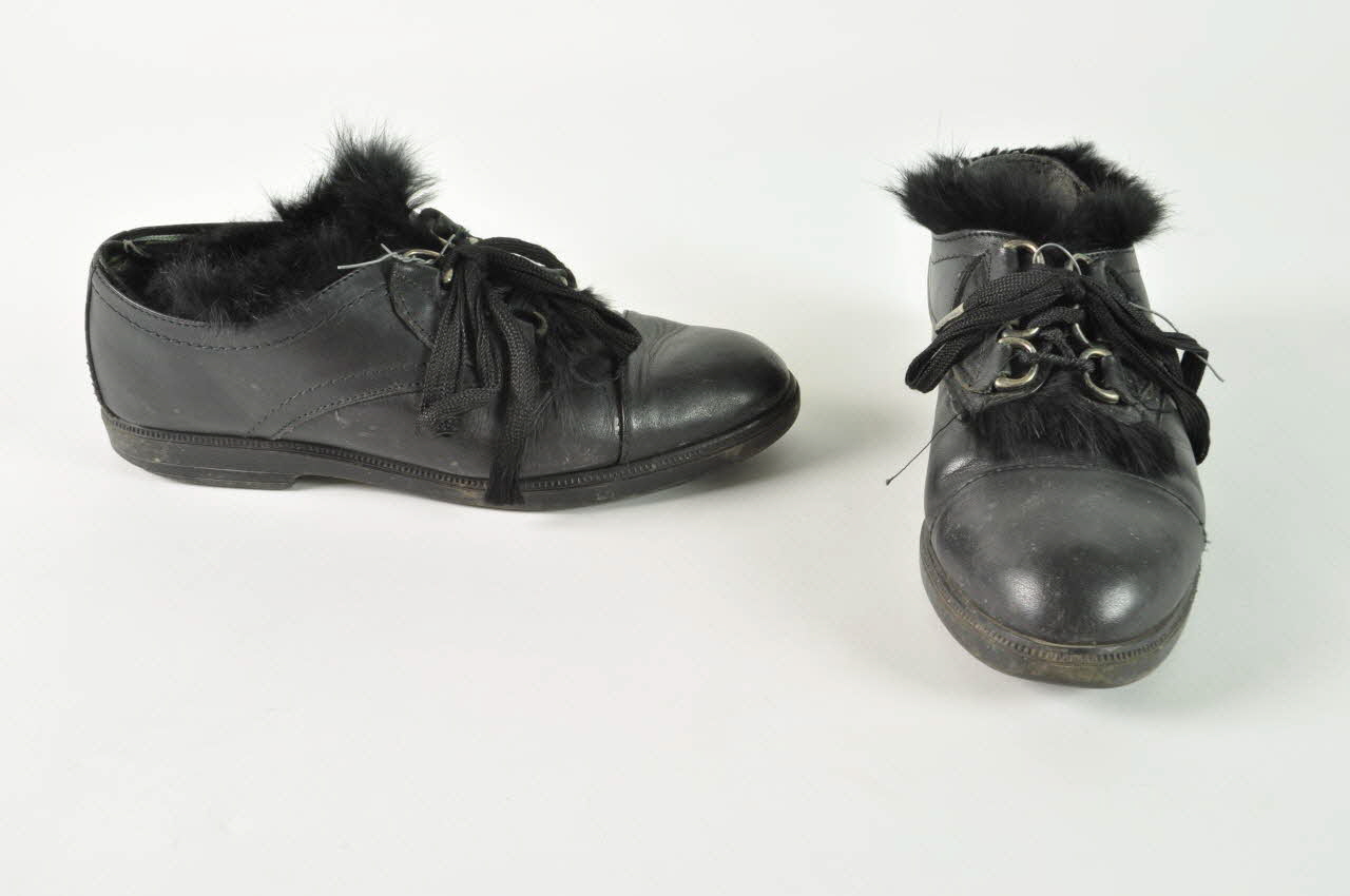 Léo Vermandel chaussure Ile-de-France, France 1964-1966 1997.18.2.4.1-2 Photo Mucem
