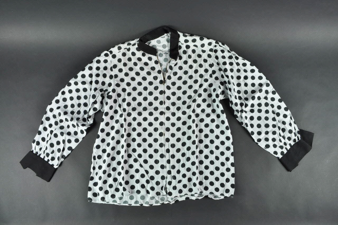 Lydia Vermandel blouse Ile-de-France, France 1964-1966 1997.18.2.6 Photo Mucem