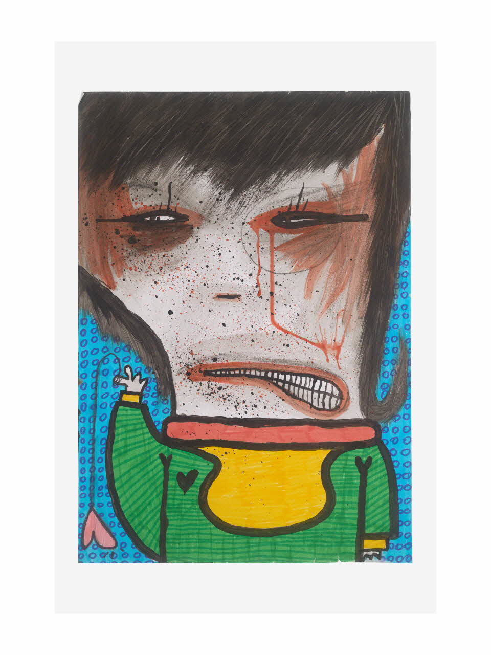 Sixe peinture Nino malo con flequillo Catalogne, Espagne 2001 2016.33.5 Photo Mucem