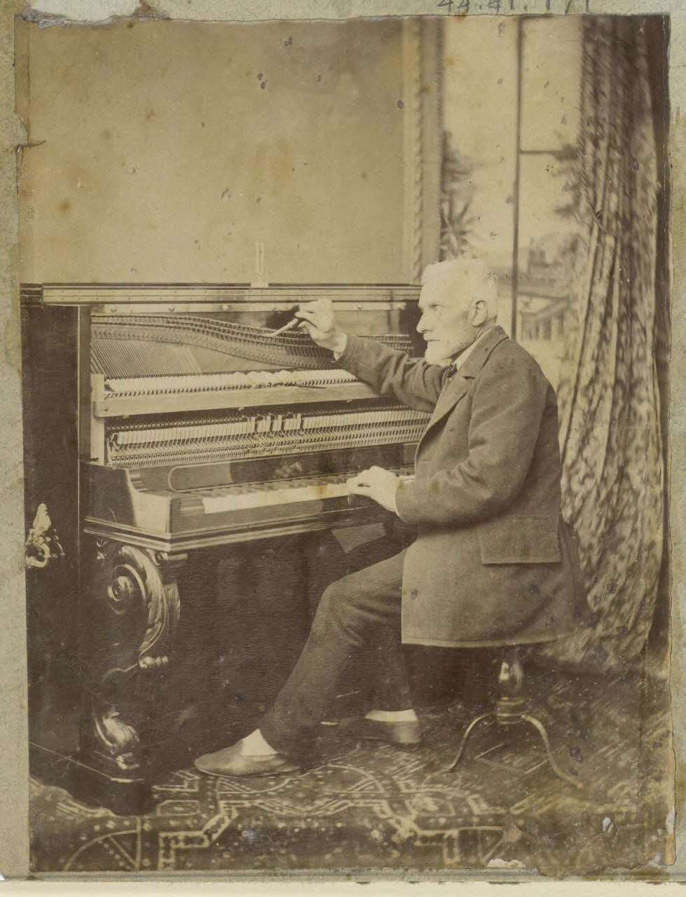 Anonyme photographie Album n°1 du Musée d'ethnographie du Trocadéro Lorraine, France 1875-1899 Ph.1944.41.171 Photo