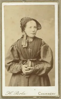H. Perla photographie Album n°2 du Musée d'ethnographie du Trocadéro Rhône-Alpes, France 1875-1899 Ph.1944.41.198  Photo Mucem/Perla, H.