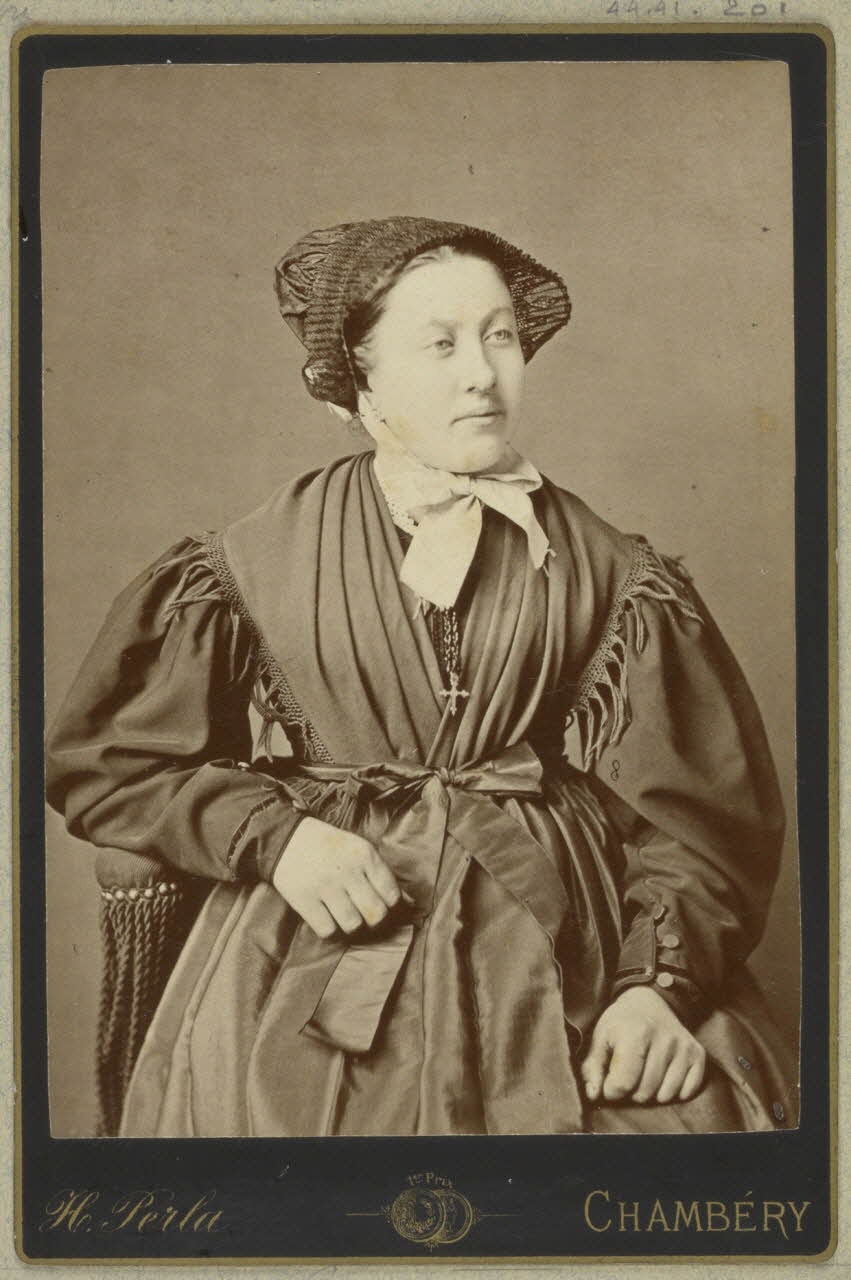 H. Perla photographie Album n°2 du Musée d'ethnographie du Trocadéro Rhône-Alpes, France 1875-1899 Ph.1944.41.201 Photo