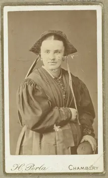H. Perla photographie Album n°2 du Musée d'ethnographie du Trocadéro Rhône-Alpes, France 1875-1899 Ph.1944.41.203  Photo Mucem/Perla, H.