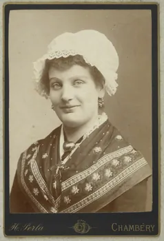 H. Perla photographie Album n°2 du Musée d'ethnographie du Trocadéro Rhône-Alpes, France 1875-1899 Ph.1944.41.232  Photo Mucem/Perla, H.