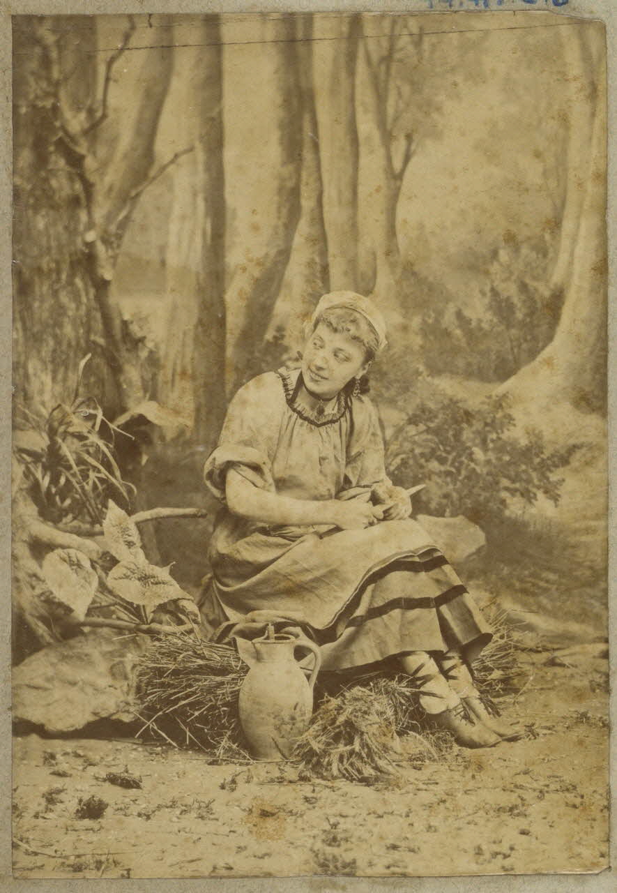 Anonyme photographie Album n°2 du Musée d'ethnographie du Trocadéro Champagne-Ardenne, France 1875-1899 Ph.1944.41.246 Photo