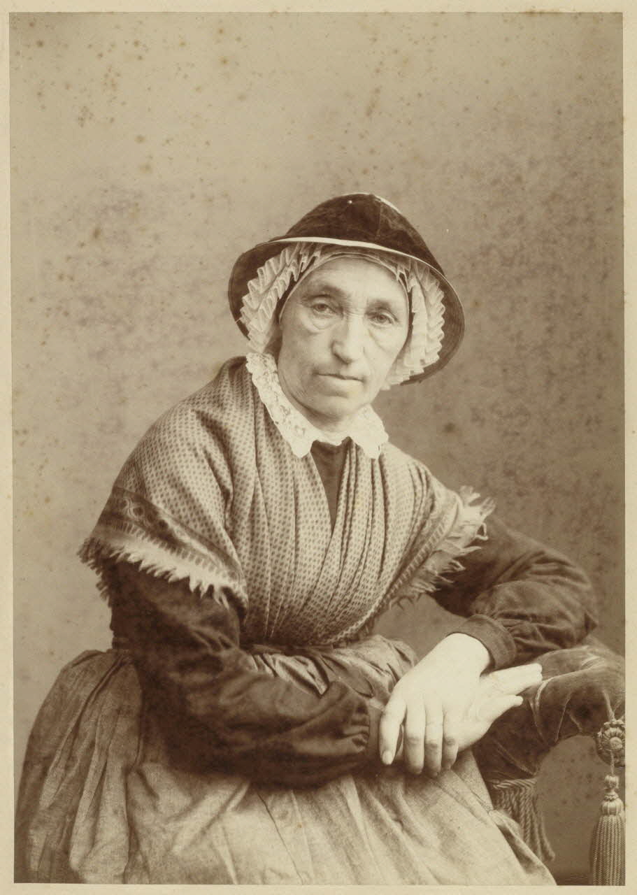 Alfred Gendraud photographie Album n°2 du Musée d'ethnographie du Trocadéro Auvergne, France 1875-1899 Ph.1944.41.269  Photo Mucem/Gendraud, Alfred