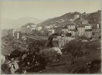 Miguel Aleo photographie Album n°3 du Musée d'ethnographie du Trocadéro Corse, France 1875-1899 Ph.1944.41.317 Photo