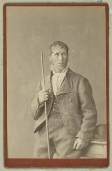 Alfred Gendraud photographie Album n°1 du Musée d'ethnographie du Trocadéro Auvergne, France 1875-1899 Ph.1944.41.33  Photo Mucem/Gendraud, Alfred