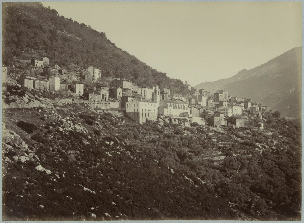 Miguel Aleo photographie Album n°3 du Musée d'ethnographie du Trocadéro Corse, France 1875-1899 Ph.1944.41.331 Photo