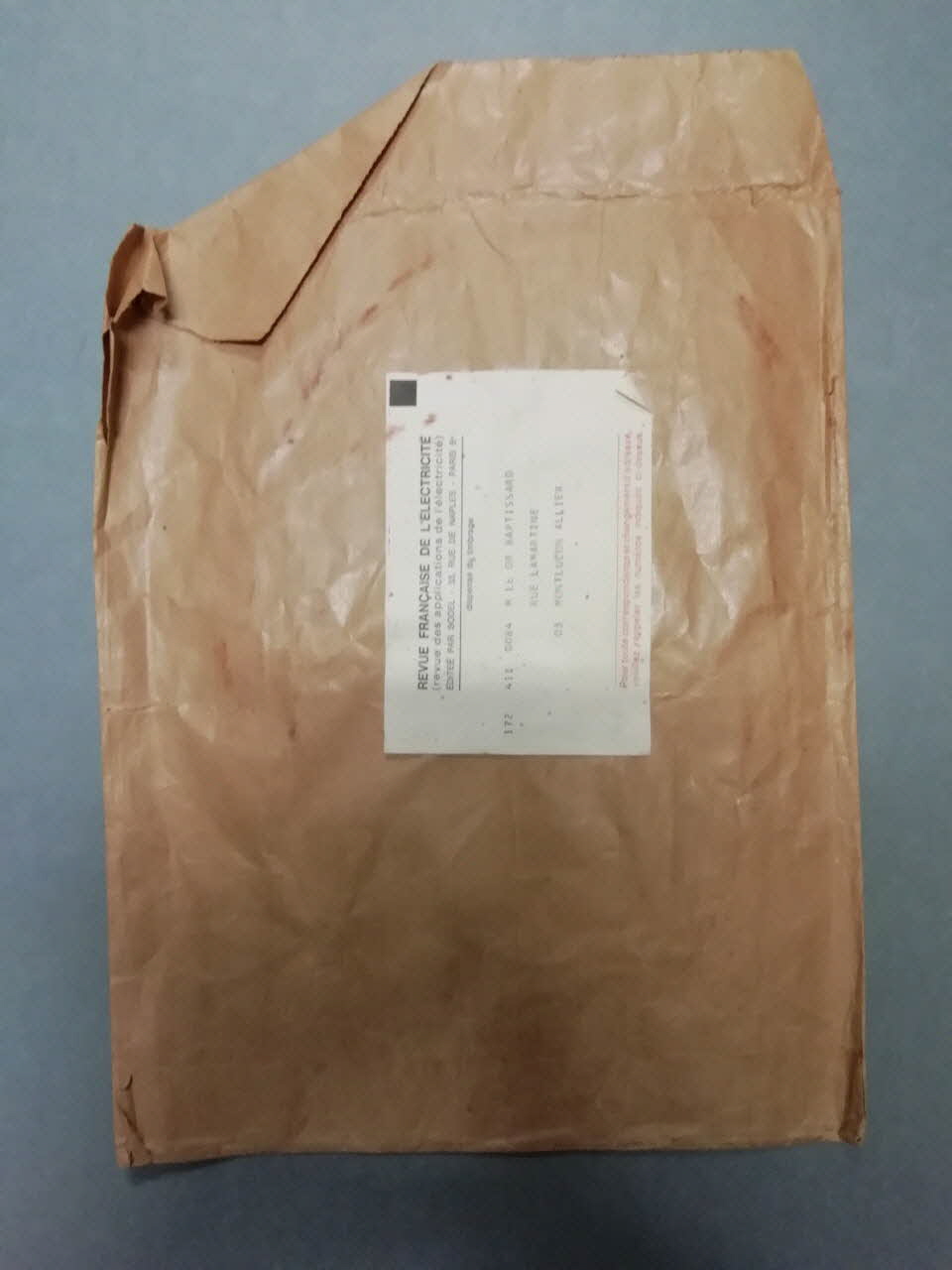 ENVELOPPE 2000.60.1271.9 Photo