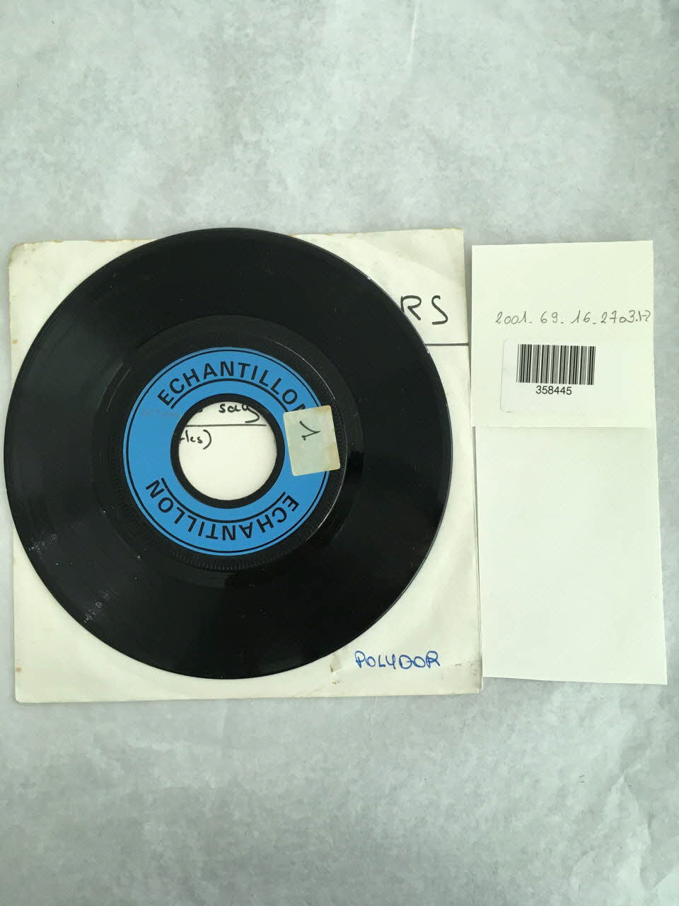 disque 45 tours Diana 2001.69.16.2703.1-2 Photo