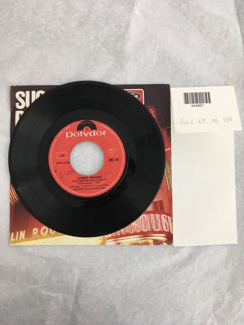 disque 45 tours It's a new day 2001.69.16.498 Photo