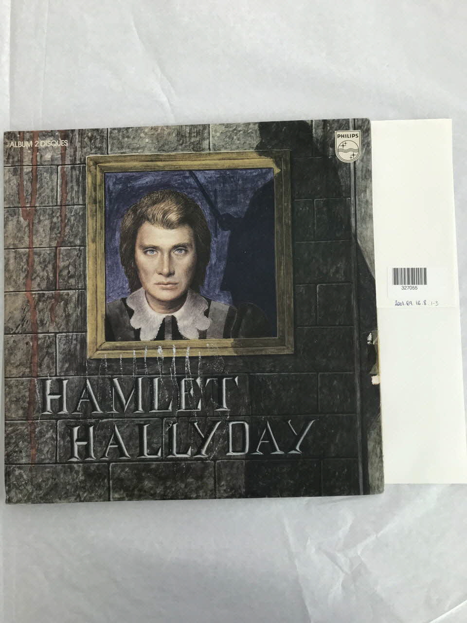 Azoulay Rolling ; Jannick Top ; Roger Loubet ; Jean Shultes ; Slim Pezzin ; Pierre Groscolas ; Gilles Thibaut ; Marc Chantereau ; Christian Padovan ; Gabriel Yared ; Jacques Revaux ; André Sitbon ; Philips ; Phonogram ; Imprimerie Glory ; Marina Clement disque 33 tours Hamlet 1976 2001.69.16.8.1-3 Photo