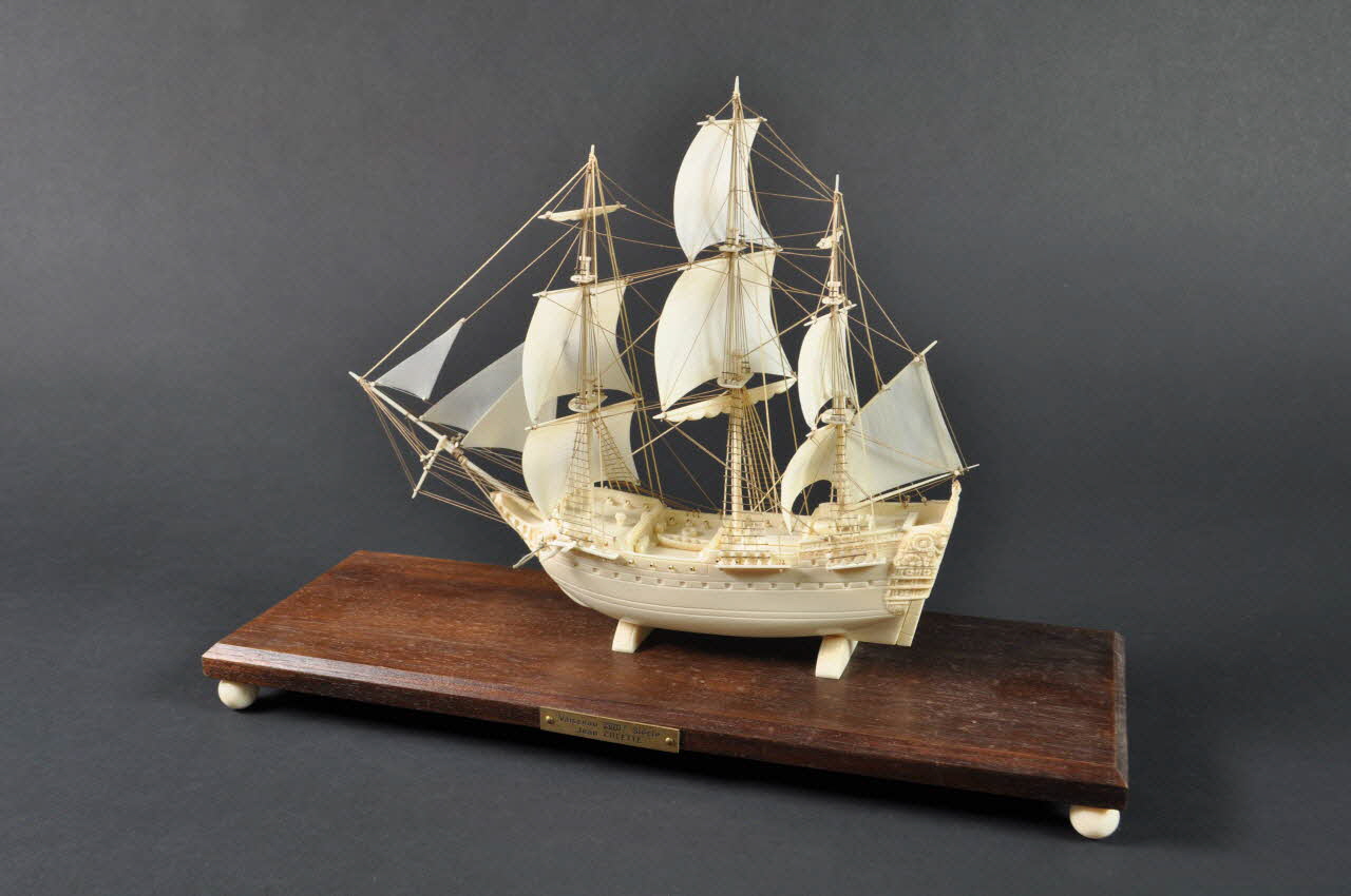 Jean Colette maquette Vaisseau Haute-Normandie, France 1997 1997.47.21 Photo Mucem