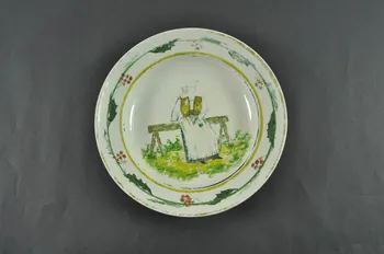 assiette creuse Lorraine, France 1900-1943 1943.37.38 Photo Mucem