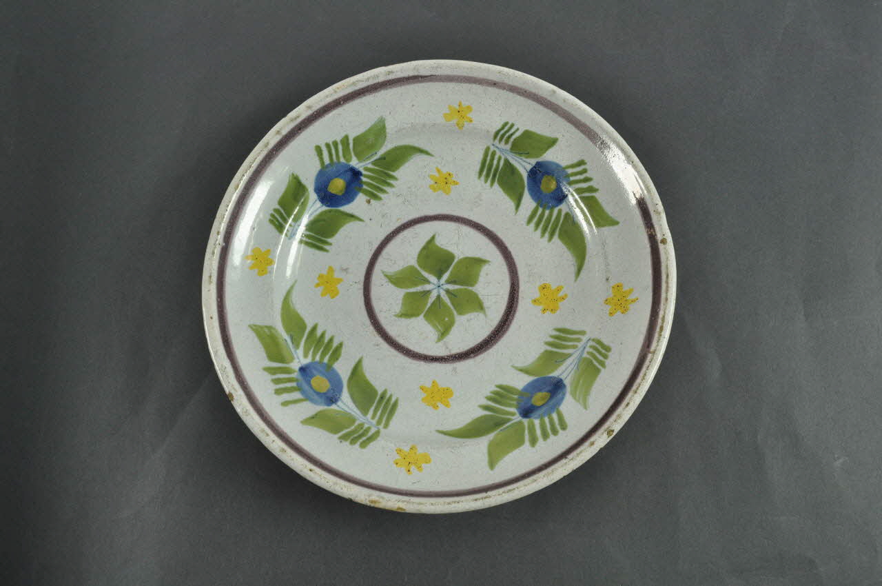 plat Picardie, France 1800-1825 1943.37.4 Photo Mucem