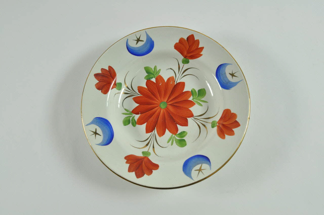 assiette creuse Nord-Pas-de-Calais, France 1930-1943 1943.37.49 Photo Mucem