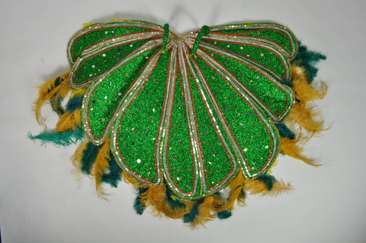 Honora Nolard costume de carnaval costume "Anthinéa Reine d'Atlantis" Guadeloupe, France 1994 1997.65.1.1 Photo Mucem