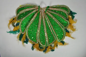 Honora Nolard costume de carnaval costume "Anthinéa Reine d'Atlantis" Guadeloupe, France 1994 1997.65.1.1 Photo Mucem