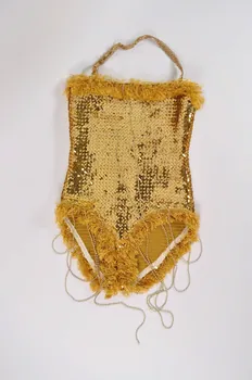 Honora Nolard justaucorps costume "Anthinéa Reine d'Atlantis" Guadeloupe, France 1994 1997.65.1.2 Photo Mucem