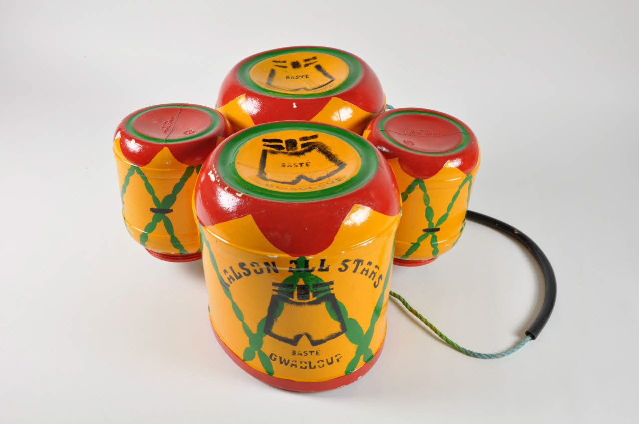 Geoffroy tambour Ti boum Guadeloupe, France 1997 1997.65.13.1 Photo Mucem