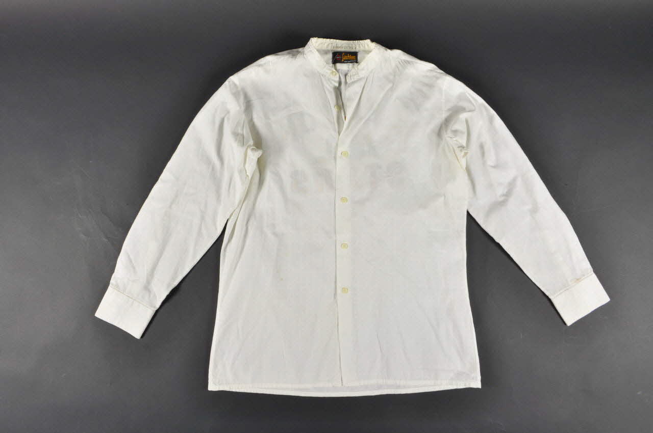 Geoffroy chemise costume "thème traditionnel Kalson All Stars" Guadeloupe, France 1988 1997.65.7.1 Photo Mucem