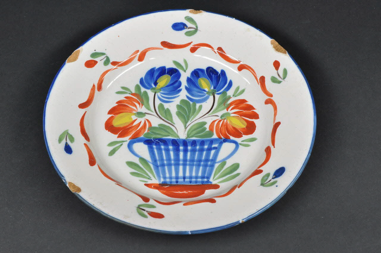 assiette plate 1943.37.74 Photo Mucem