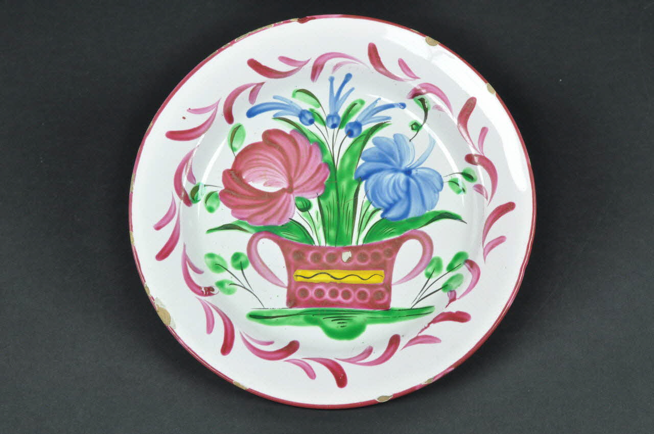 assiette plate 1943.37.80 Photo Mucem