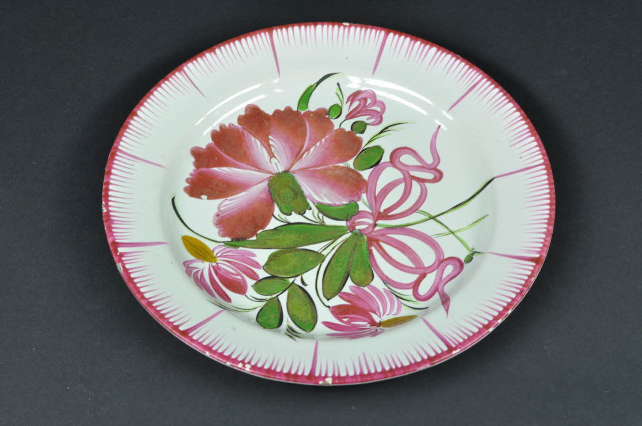assiette plate 1943.37.89 Photo Mucem